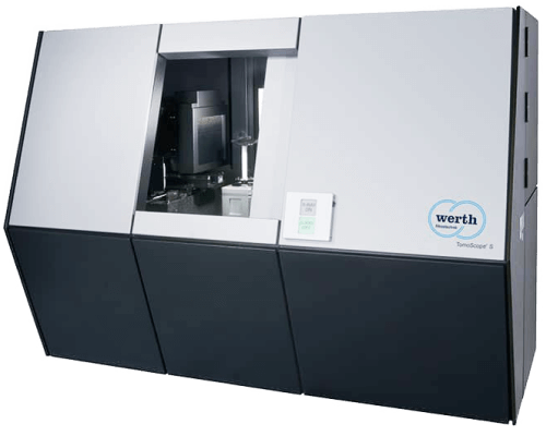 Das ist der 3D-CT-Scanner Tomoscope der Firma Werth.